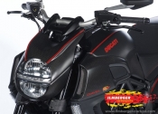 Ilmberger Ducati Diavel Lampenmaske/Scheinwerferverkleidung