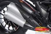 Ducati Diavel Auspuffhitzeschutz Schalldmpfer