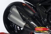 Ducati Diavel Auspuffhitzeschutz Schalldmpfer