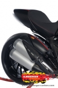 Ducati Diavel Auspuffhitzeschutz Schalldmpfer