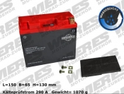 Lithium-Ionen Batterie YT12B-BS  YT14B-BS