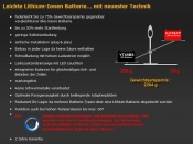 Lithium-Ionen Batterie YT12B-BS  YT14B-BS