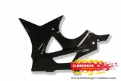 Ilmberger Verkleidungsunterteil links Serienauspuff - BMW S1RR