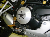 DUCABIKE Kupplungsdeckelschutz 02 (voll) Alu-Carbon