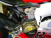 DUCABIKE Ducati 1199 Rahmenstopfen (TT119902) 4 Stck Alu