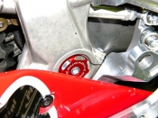 DUCABIKE Ducati 1199 Rahmenstopfen (TT119902) 4 Stck Alu