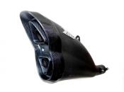 ZARD Slip-On Ducati Diavel / Black mit Carbon-Endkappe