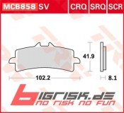 TRW-LUCAS Racing-Bremsbelag Front (MCB858SCR) Sinter-Carbon-Race
