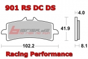 SBS 901DS Racing Dual Sinter Bremsbelag Front