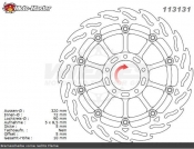 MOTOMASTER FLAME Bremsscheiben 5,0 mm (2 Stk.) Ducati 1200