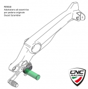 CNC-Racing Verstellung Rastenkrper UNI SPORT KOMFORT (PER01)
