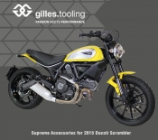 GILLES Crashpads Motorschutz (IP-DU10) Ducati Scrambler