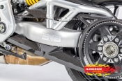 ILMBERGER-Carbon Beltabdeckung (2-teilig) glanz - Ducati XDiavel