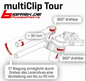 ABM multiClip Tour Kit 55/40-70mm BMW S1000 RR (2015-xxxx)