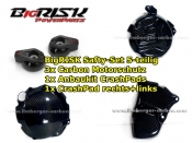 BigRISK Safty-Set BMW S1000RR Carbon + CrashPads