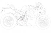 CNC-Racing Schraubensatz Verkleidung (KV441) Ducati V4