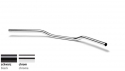 LSL Superbike-Lenker 22 mm Stahl Typ LN01