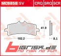 TRW-LUCAS Racing-Bremsbelag Front (MCB858SRQ) Sinter-Racing