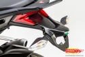 Ilmberger-Carbon Kennzeichenträger matt Ducati MTS 1200 DVT
