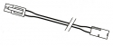 Optimate (TM73) - Ladekabelverlängerung 2.50 m (KET-Stecker)